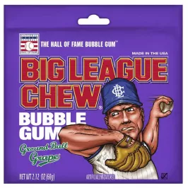 Жевательная резинка Big League Chew "Grape Gum" картинка 342922 - МосИгра